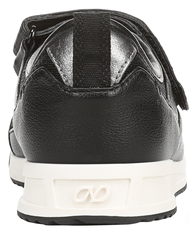 Giày nữ VNXK Naturalizer Women's Greta Slip On Sneaker Shoes Color Black Mesh Faux Leather - Giày xuất Mỹ, Âu