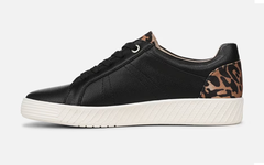 Giày nữ VNXK SOUL Neela Sneaker Color Leopard Fabric & Black Leather- Giày nữ xuất Mỹ, Âu