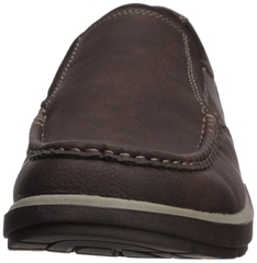 Giày nam da thật Dr. Scholl's Shoes Men's Margin Loafer Colour Brown Smooth - Giày nam xuất khẩu Mỹ, Eu