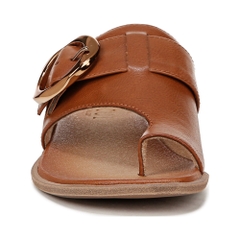Dép Sandal nữ SOUL Naturalizer Womens Joanie Flat Sandal Color Mid Brown - Giày nữ xuất khẩu Mỹ, Âu