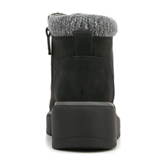 Boot nữ Dr. Scholl's Womens Nice Day Max Alpine Booties Color Black Smooth - Giày nữ xuất khẩu Âu, Mỹ