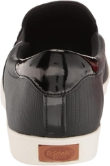 Giày lười nam thể thao Slip On Fashion Sneaker Dr. Scholl's Shoes Black Larsen - Giày xuất khẩu Âu, Mỹ