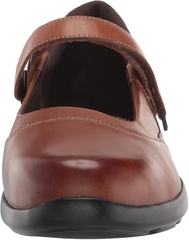 Giày búp bê Mary Jane nữ siêu nhẹ Women's Casual Mary Jane No. 19 Color Cognac - Giày nữ xuất khẩu Âu, Mỹ