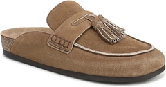 Sam Edelman Brown Astrid Backless Loafer Shoes - Giày xuất Mỹ