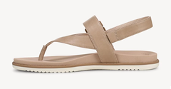 Sandal nữ Dr. Scholl's Women's So Chill Thong Sandal Color Cuban Sand Faux Leather - Giày xuất dư Mỹ