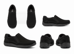 Giày nam da thật Born Men's Shoes Nigel Clog Black  - Giày nam xuất khẩu Mỹ, Eu