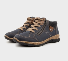 Giày nam da thật Men's Sneaker Hush Puppies (Xanh) - Giày nam xuất khẩu Mỹ, Eu