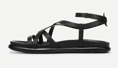 Sandal nữ Naturalizer Women's Fame Sandal Color  Black Faux Leather - Giày nữ xuất dư Âu, Mỹ