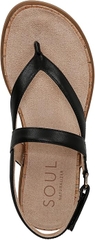 Sandal nữ VNXK Naturalizer Women's SOUL Carolyn Sandal  Color Black - Giày nữ xuất dư Âu, Mỹ