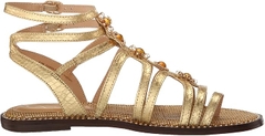 Sandal nữ Sam Edelman Tianna Gladiator Sandal Color  Gold Print - Giày nữ xuất dư Âu, Mỹ
