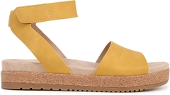 Dép Sandal Nữ Naturalizer SOUL Deara Sandal Color Yellow Faux Leather - Giày nữ xuất khẩu Âu, Mỹ