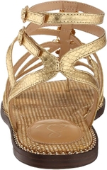 Sandal nữ Sam Edelman Tianna Gladiator Sandal Color  Gold Print - Giày nữ xuất dư Âu, Mỹ