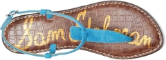 Sandal nữ Sam Edelman Girls' Gigi Thong Sandal Color Aquaazure - Giày nữ xuất dư Âu, Mỹ