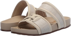 Sandal nữ Sam Edelman Women's Rowan Slide Sandal Light Natural Linen - Giày xuất Mỹ