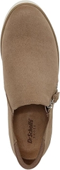 Giày nữ  Dr. Scholl's Women's Nice Day Now Shootie Color  Mocha Taupe Microfiber  - Giày nữ xuất khẩu Âu, Mỹ