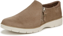 Giày nữ  Dr. Scholl's Women's Nice Day Now Shootie Color  Mocha Taupe Microfiber  - Giày nữ xuất khẩu Âu, Mỹ