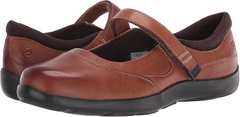 Giày búp bê Mary Jane nữ siêu nhẹ Women's Casual Mary Jane No. 19 Color Cognac - Giày nữ xuất khẩu Âu, Mỹ