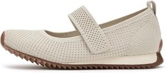Giày nữ BORN Women's Newbury Jane Shoe Color Cream Knit (White) - Giày nữ xuất khẩu Mỹ, Eu