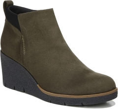 Boot nữ cổ ngắn da thật Dr. Scholl's Shoes womens Berklie Ankle Boot - Giầy nữ xuất khẩu Âu, Mỹ