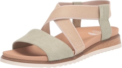 Giày sandal nữ Dr. Scholl's Shoes womens Islander Flat Sandal - Giày xuất dư Mỹ