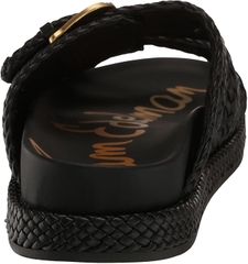 Sandal nữ Sam Edelman Sandales Reid Slide pour femme Couleur Noir/blanc - Giày nữ xuất dư Âu, Mỹ