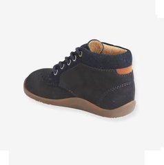 Giày Trẻ Em Xuất Dư Âu Mỹ Vertbaudet – Leather Toddler Shoes Evolve Baby Moccasins
