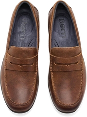 Giày lười nam da thật BORN Men's Wendell Shoe Color Tan - Giày nam xuất khẩu Mỹ, Eu