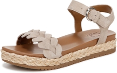 Sandal nữ Naturalizer womens Neila Sandal Color Deep Porcelain Leather - Giày nữ xuất dư Âu, Mỹ