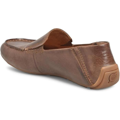 Giày nam da thật Born Men's Marcel Leather Lightweight Driving Moc Dark Brown Nut - Giày nam xuất khẩu Mỹ, Eu