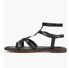 Sandal nữ Sam Edelman Womens Talya Gladiator Sandal Black - Giày nữ xuất dư Âu, Mỹ