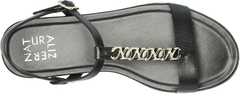 Sandal nữ Naturalizer Womens Teach Chain-link Detail Flat Sandal - Giày nữ xuất dư Âu, Mỹ