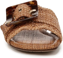 Sandal nữ Sam Edelman Sandales plates Bambi pour femme Couleur Raphia Cuoio - Giày nữ xuất dư Âu, Mỹ