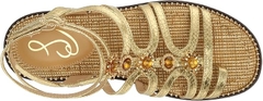 Sandal nữ Sam Edelman Tianna Gladiator Sandal Color  Gold Print - Giày nữ xuất dư Âu, Mỹ