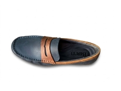 Giày lười nam da thật BORN Men's Wendell Shoe Color Blue - Giày nam xuất khẩu Mỹ, Eu
