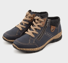 Giày nam da thật Men's Sneaker Hush Puppies (Xanh) - Giày nam xuất khẩu Mỹ, Eu