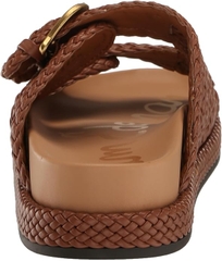 Sandal nữ Sam Edelman Reid womens Slide Sandal Color Spiced Rum - Giày nữ xuất dư Âu, Mỹ