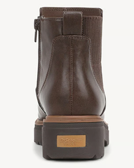 Boot nữ VNXK da bò thật Dr. Scholl's Women's Bring Vibes Chelsea Boot Color Brown Leather - Hàng xuất Mỹ