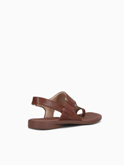 Sandal nữ Women's Soul Naturalizer Freya Flat Sandals Brown - Giày nữ xuất dư Âu, Mỹ
