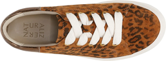 Giày nữ VNXK Naturalizer Morrison Leopard Print Lace Up Sneakers - Giày xuất Mỹ, Âu