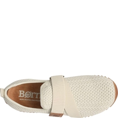 Giày nữ BORN women's Newbury Color Cream Knit (White) Sneaker - Giày nữ xuất khẩu Mỹ, Eu