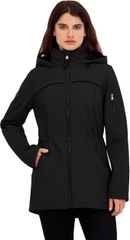 Áo Khoác Nữ Xuất Dư Âu, Mỹ HFX Women’s Mellow Pile Lined Jacket – Màu Ebony | Giá Giảm Cực Sốc Chỉ 1.299.000đ