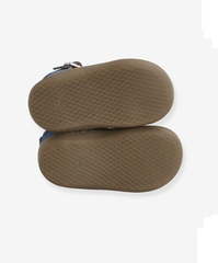 Giày Trẻ Em Vertbaudet Soft Leather Pram Shoes – Denim Blue, Chính Hãng Xuất Dư