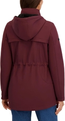 Áo Khoác Nữ Xuất Dư HFX Mellow Pile Lined Jacket – Màu Garnet | Hàng Chuẩn Âu Mỹ, Giá Giảm Cực Sốc