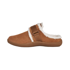 Giày nữ lót lông VNXK Anodyne Women's #99 Open Back Slipper - Camel (Regular Width) - Giày nữ xuất khẩu Mỹ, Âu