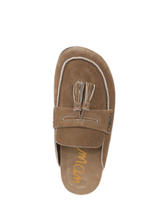 Sam Edelman Brown Astrid Backless Loafer Shoes - Giày xuất Mỹ