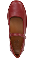 Giày nữ Naturalizer Women's Behold Mary Jane Ballet Flat Color Cranberry Leather - Giày nữ xuất Mỹ, Âu