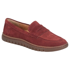 Giày nam da thật Born Mens Born Suede Loafer Red Color  - Giày nam xuất khẩu Mỹ, Eu