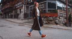 Boot nữ VNXK SAOLA Wonen's da thật siêu nhẹ êm Bergen Waterproof Warm W Caramel - Giày nữ xuất khẩu Mỹ, Eu