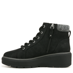 Boot nữ Dr. Scholl's Womens Nice Day Max Alpine Booties Color Black Smooth - Giày nữ xuất khẩu Âu, Mỹ