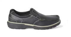 Giày nam da thật DR SCHOLLS MEN'S COMFORT SLIP ON Colour Black - Giày nam xuất khẩu Mỹ, Eu
